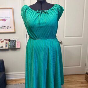 Vintage green dress